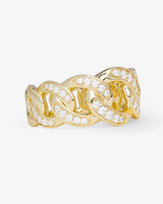 Melinda Maria Graduated Pavé Julian Ring