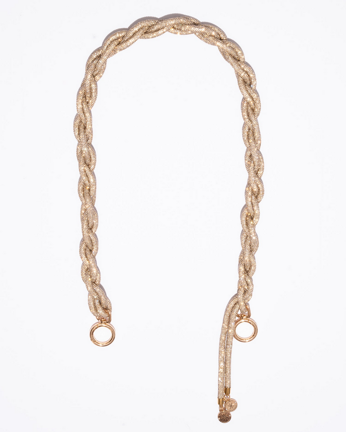 Rocknot 46"  Chain Strap Champagne