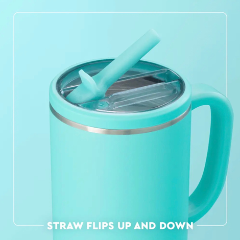 Swig Flora Azul Mega Mug 40oz