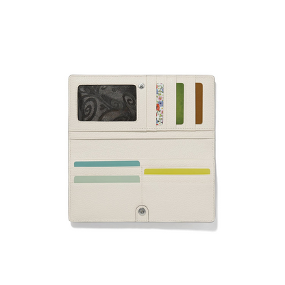 Brighton White Pretty Tough Fusion Slim Folio