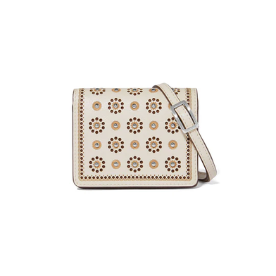 Brighton White Mosaic Small Wallet