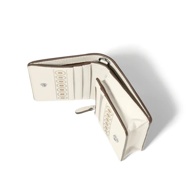 Brighton White Mosaic Small Wallet