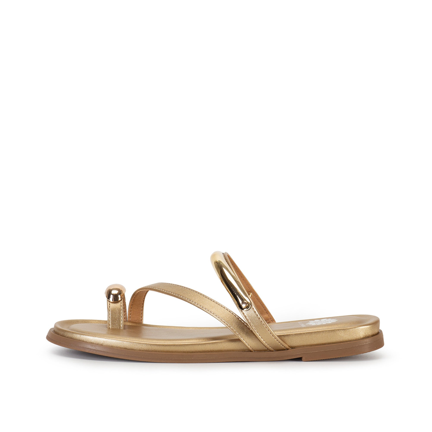 Yellow Box Hilari Gold Sandals