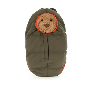 jellycat Bartholomew Bear Hiking Outfit