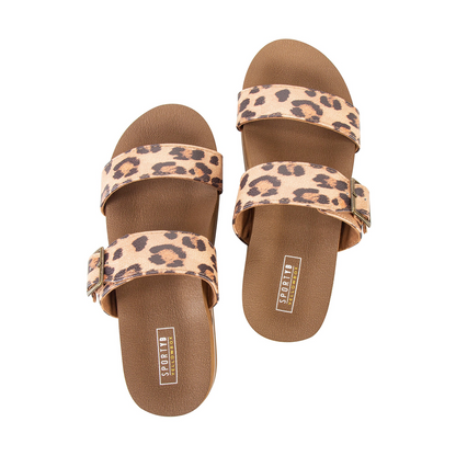 Yellow Box Leopard Catalena Flatform Sandal