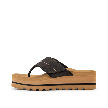 Yellow Box Calica Black Flatform Sandal