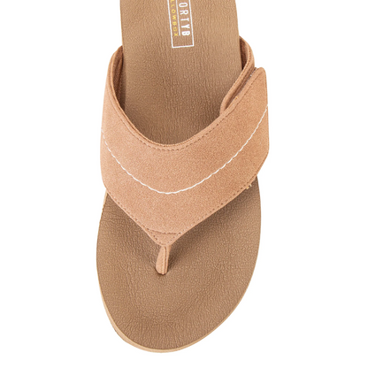 Yellow Box Calica Tan Flatform Sandal