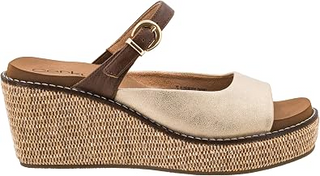 Corkys Treat Yourself Gold Combo Wedge
