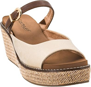 Corkys Treat Yourself Gold Combo Wedge