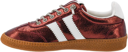 Corkys Heads Up Burgundy Sneakers