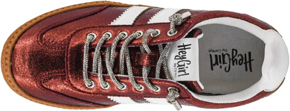 Corkys Heads Up Burgundy Sneakers