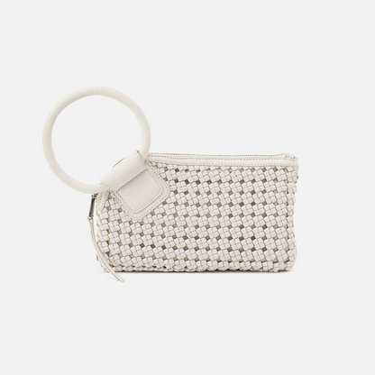 Hobo Sable Wristlet Whitecap
