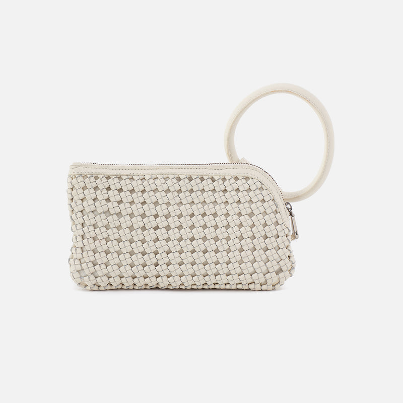 Hobo Sable Wristlet Whitecap