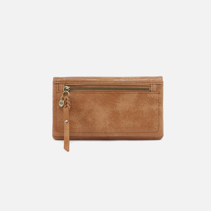 Hobo Lumen Continental Wallet Whiskey