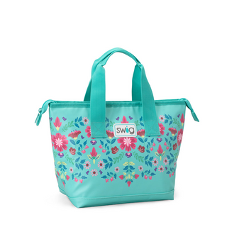 Swig Flora Azul Lunchi Lunch Bag
