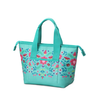 Swig Flora Azul Lunchi Lunch Bag