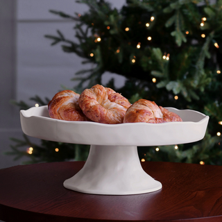 Beatriz Ball VIDA Nube Round Pedestal Cake  Plate