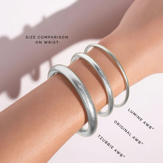 Budhagirl Lumine All Weather Bangles- Silver
