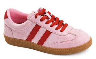 Corkys Heads Up Pink Red Combo Sneakers
