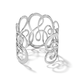 Brighton Skribbel Silver Bangle