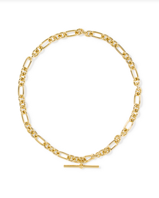 KENDRA SCOTT EMBRY GOLD LINK AND CHAIN NECKLACE