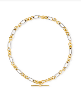 KENDRA SCOTT EMBRY MIXED METAL LINK AND CHAIN NECKLACE