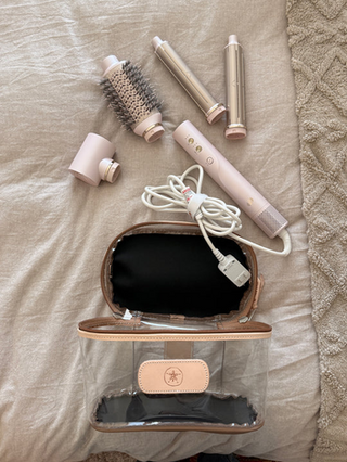 JH #804 Clear Makeup Case - Sherbet