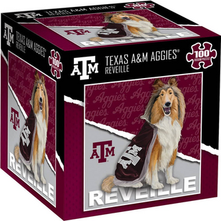 Texas A&M Aggies Mascot 100 pc Jigsaw Puzzle