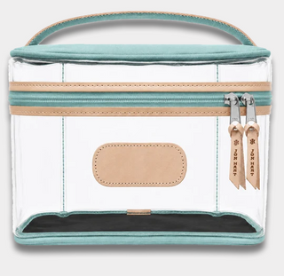 JH #804 Clear Makeup Case - Ocean Blue