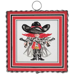 RTC Beck's Cowboy with Guns Gallery Sign