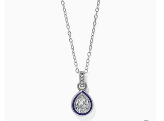 Brighton Halo Gemma Petite Teardrop Necklace