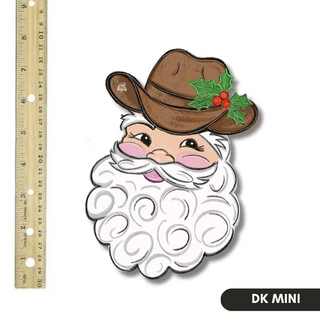Dk Mini Cowboy Santa