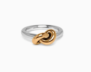 Brighton Interlok Single Two Tone Ring