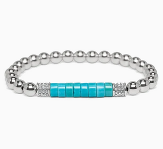 Brighton Meridian Pet Station Turquoise Strand Bracelet