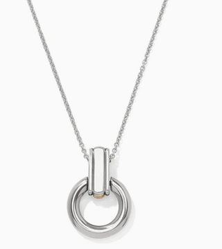 Brighton Two Tone Link Ring Necklace