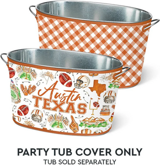 Tailgates in Austin Party Tub Cover