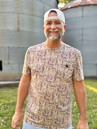 Men's Camo Deer T-Shirt