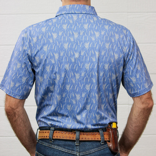 Men's Harvest Navy Wheat S/S Shirt