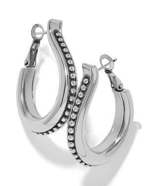 Brighton  Pretty Tough Arch Bold Hoop Earrings