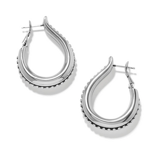 Brighton  Pretty Tough Arch Bold Hoop Earrings