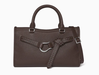 Brighton Pretty Tough Arch Crosby Satchel Chocolate