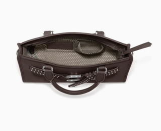 Brighton Pretty Tough Arch Crosby Satchel Chocolate