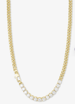 Melinda Maria Baby Julian Really Loves Diamonds Necklace 18'