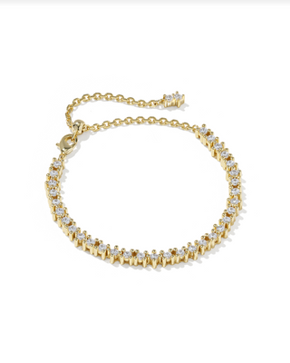 Kendra Scott Fate Tennis Bracelet Gold