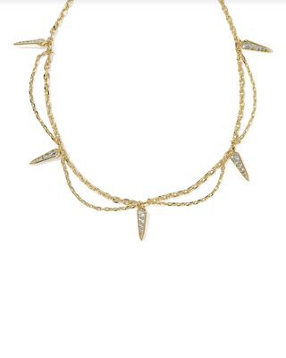 Kendra Scott Fate Strand Necklace Gold
