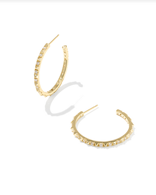 Kendra Scott Fate Hoop Earring Gold