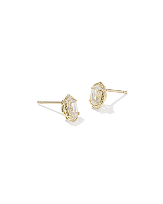 Kendra Scott Mini Ellie Luxe Gold Stud Earring