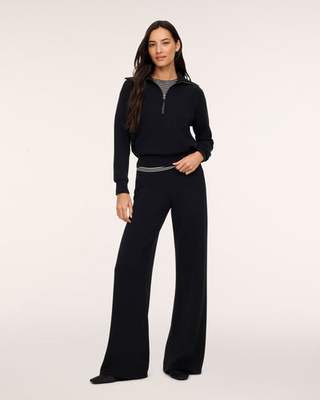 Spanx Air Essentials Wide Leg in Black Petite