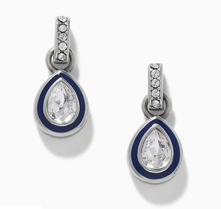 Brighton Halo Gemma Petite Teardrop Post Drop Earrings