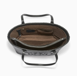 Brighton Black Gabriella Medallion Tote